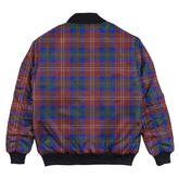 Clan Chisholm Hunting Modern Tartan Bomber Jacket FQ62 Chisholm Hunting Modern Tartan Tartan Bomber Jacket